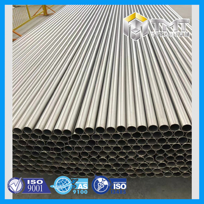 TUBO INCONSÚTIL DE TITANIO ASTM B338 GR.1/GR.2
